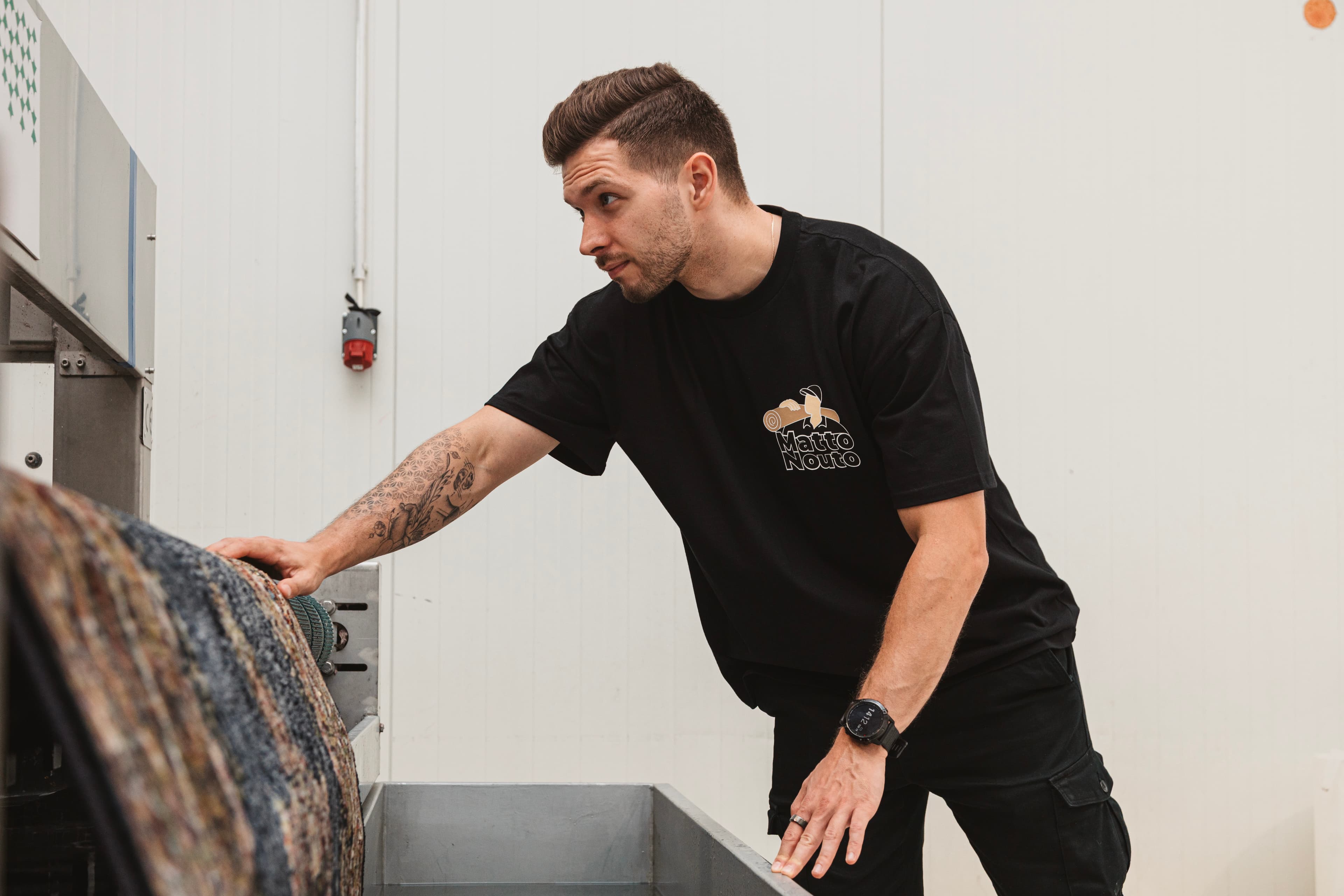 Roman at work